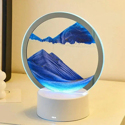 Sand art lamp